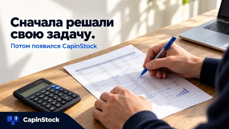 CapinStock начинался как Google-таблица для собственного товарного бизнеса